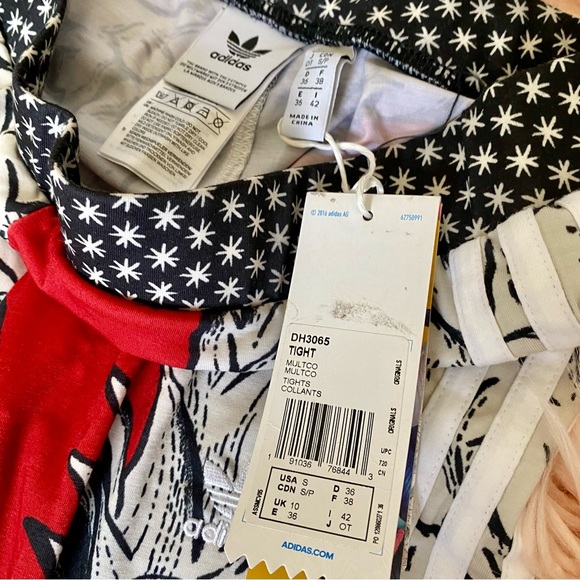 NWT- Adidas Set Pineapple Leggings - Picture 9 of 10